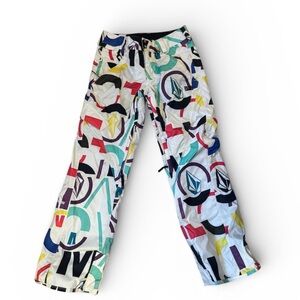 Volcom Women's Multicolor Graphic Pants